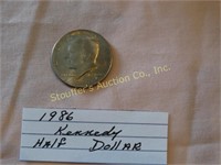 1986 Kennedy Half Dollar