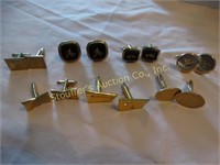 7 Pairs of assorted cuff links