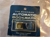 NIB Bookman Automatic Book Mark