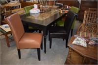 Six Coordinating Dining Chairs