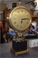 Brass & Resin Mantle Clock
