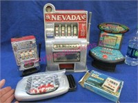 lot of smaller toy slot machines - games