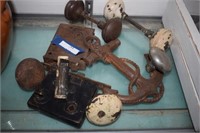 Antique Door Knobs, Locks, and Cast Iron