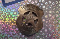 Territorial Prison Deer Lodge Montana Guard Badge