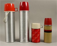4 Vintage Thermos Collection