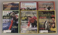 6 - 1986 Fly Fisherman Magazines