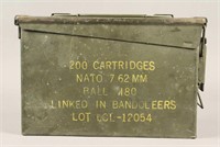 NATO Ammo Box - 200 Cartridges 7.62 MM