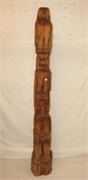 Carved Totem Pole