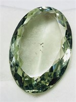 $600. Genuine Green Amethyst(25ct) Gemstone