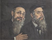 Konstanty Szewczenko 1910-1991 Rabbi Painting