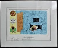Bill Keene "The Family Circus" signed Lithograph
