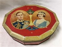 Souvenir Tin Of Their Majesties Visit 1939