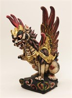 Balinese Singha Barong Winged Lion Temple Statue