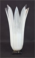 MCM Rougier Lucite Daffodil Tulip Form Table Lamp