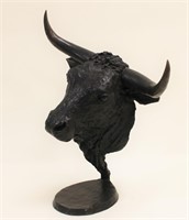 Mark Hopkins Bronze Bull Ltd. Edition Sculpture