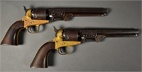 Pair of Italian 1851 Colt Navy Percussion Pistols