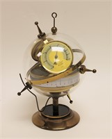 1950's Huger W Germany Sputnik Desk Barometer