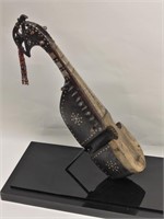 19c Afghanistan Short-Necked 17 String Lute Robab
