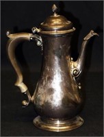 ENGLISH STERLING COFFEE POT