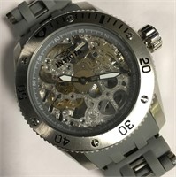 Invicta Model No. 1255 Stainless Steel Wrist Watch