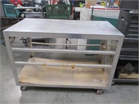 Heavy Duty Metal Roll Cart/Work Cart