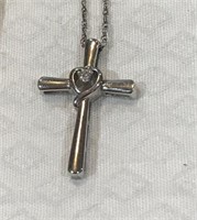 NICE PRS4 Religious Cross Pendant/925 Necklace