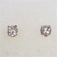 $1000 14K  Diamond Earrings