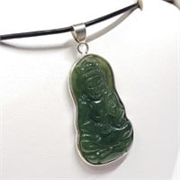 $200 S/Sil Jade Necklace