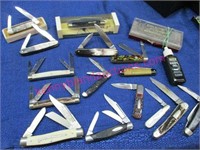 estate knife collection (boker-schrade-buck-etc)