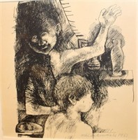 Sheila Ruth McCorkindale, study of 2 children,