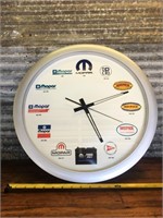 Large Mopar wall clock