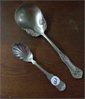Rogers Nickel Silver serving spoon