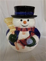 CKAO Snowman cookie jar