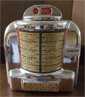 Jukebox Cookie Jar, Vandor Import