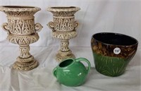 Vases(2) & Flower pots(2)