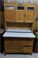Wooden "Hoosier Style" Kitchen cabinet