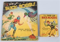 2- 1930s BUCK ROGERS POP-UP BOOKS