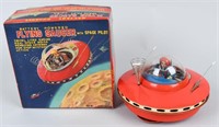 JAPAN Battery  FLYING SAUCER & SPACE PILOT w/ BOX