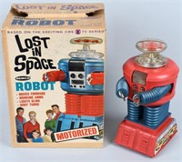 REMCO battery Op LOST IN SPACE ROBOT w/ BOX