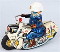 JAPAN Tin Friction P.D. PATROL MOTORCYCLE
