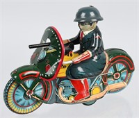 JAPAN Tin Friction PD MILITARY MOTORCYCLE