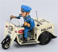 JAPAN Battery Op POLICE PATROL MOTORCYCLE