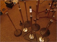 8 Mic Stands