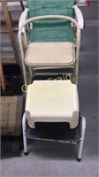 (2) Step Stools, Seat ladder