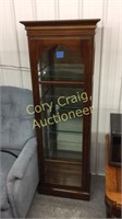 Lighted Curio Cabinet 22" W x 13" D x 73" T With