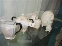 COLLECTION OF GERMAN AND JAPANESE PORCELAIN