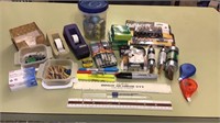 Lot of assorted household/ office supplies