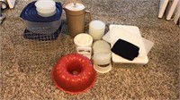 Lot of assorted Tupperware and Rubbermaid
