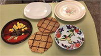 Assorted plates