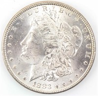 Coin 1883  Morgan Silver Dollar Brilliant Unc.